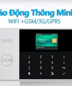 Bộ Báo Động Chống Trộm Thông Minh GP01-3G Qua Wifi/Sim GSM/3G