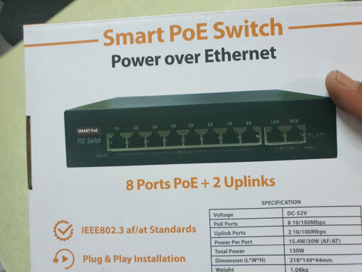 1 Switch POE 8 cổng